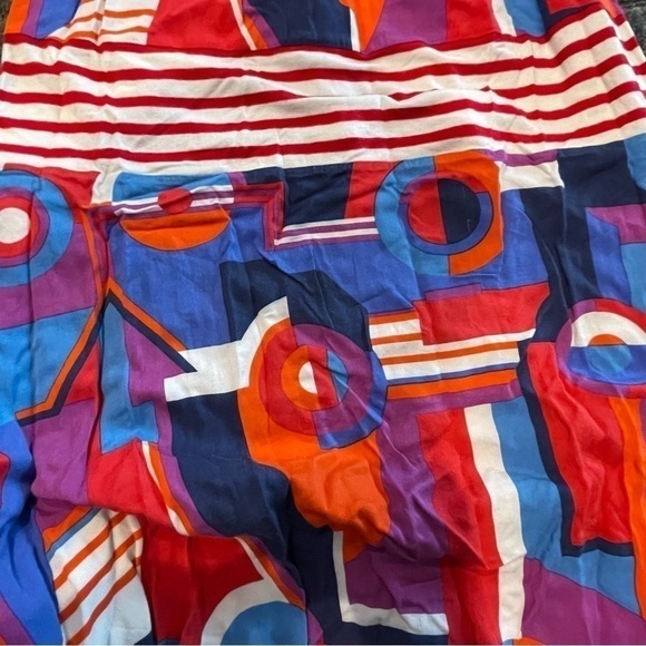 Junior Gaultier Girls Strip and Graphic Print Dress size 8 - Picture 4 of 4